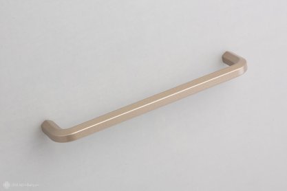 1491 мебельная ручка-скоба 160 мм никель сатиновый матовый