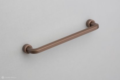 1492 мебельная ручка-скоба 160 мм коричневая