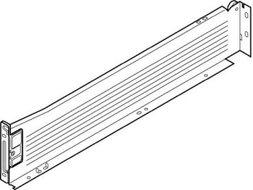 METABOX, Царга М, 86/350 мм, 25 кг, крем, лев.