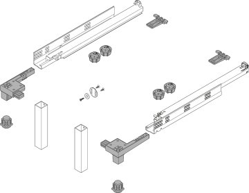 Комплект SPACE STEP, 460 мм