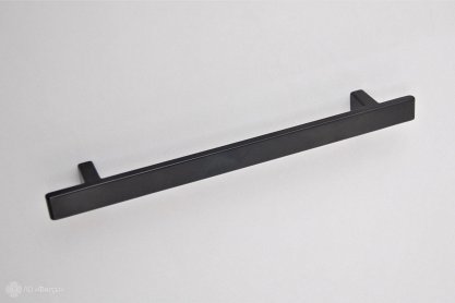 7082 мебельная ручка-скоба 160 мм черный матовый