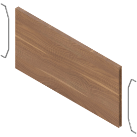 AMBIA-LINE поперечный разделитель для LEGRABOX, орех "Теннесси"