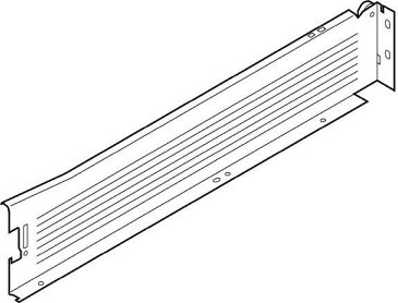 METABOX, Царга М, 86/500 мм, 25 кг, крем, лев.