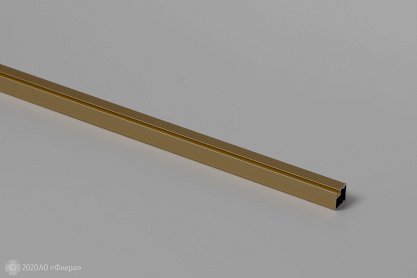 Рамочный профиль 19 мм, золото, 3 м. (Росла)