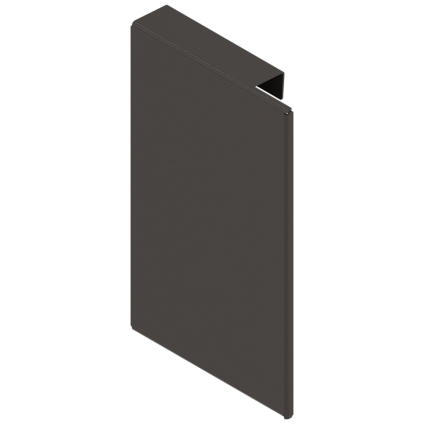 LEGRABOX, Заглушка для держателя фасада внутреннего ящика, высота М, прав., сталь, гавана коричневый