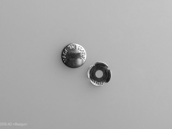 SCR001 заглушка на винт диаметр 14 мм никель полированный