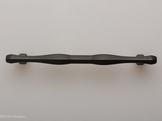 WMN815 мебельная ручка-скоба 128 мм черный матовый