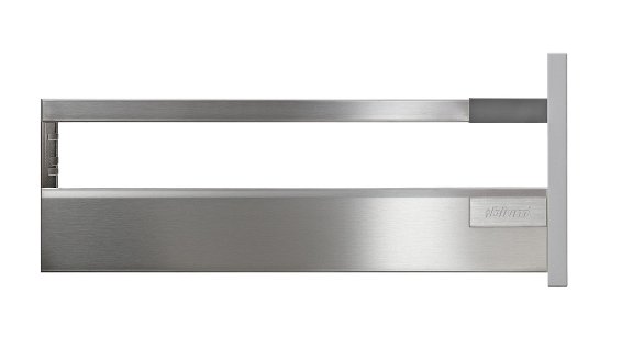 Ящик TANDEMBOX antaro (высота B 160, глубина 450 мм), крепление саморезы, нержавеющая сталь
